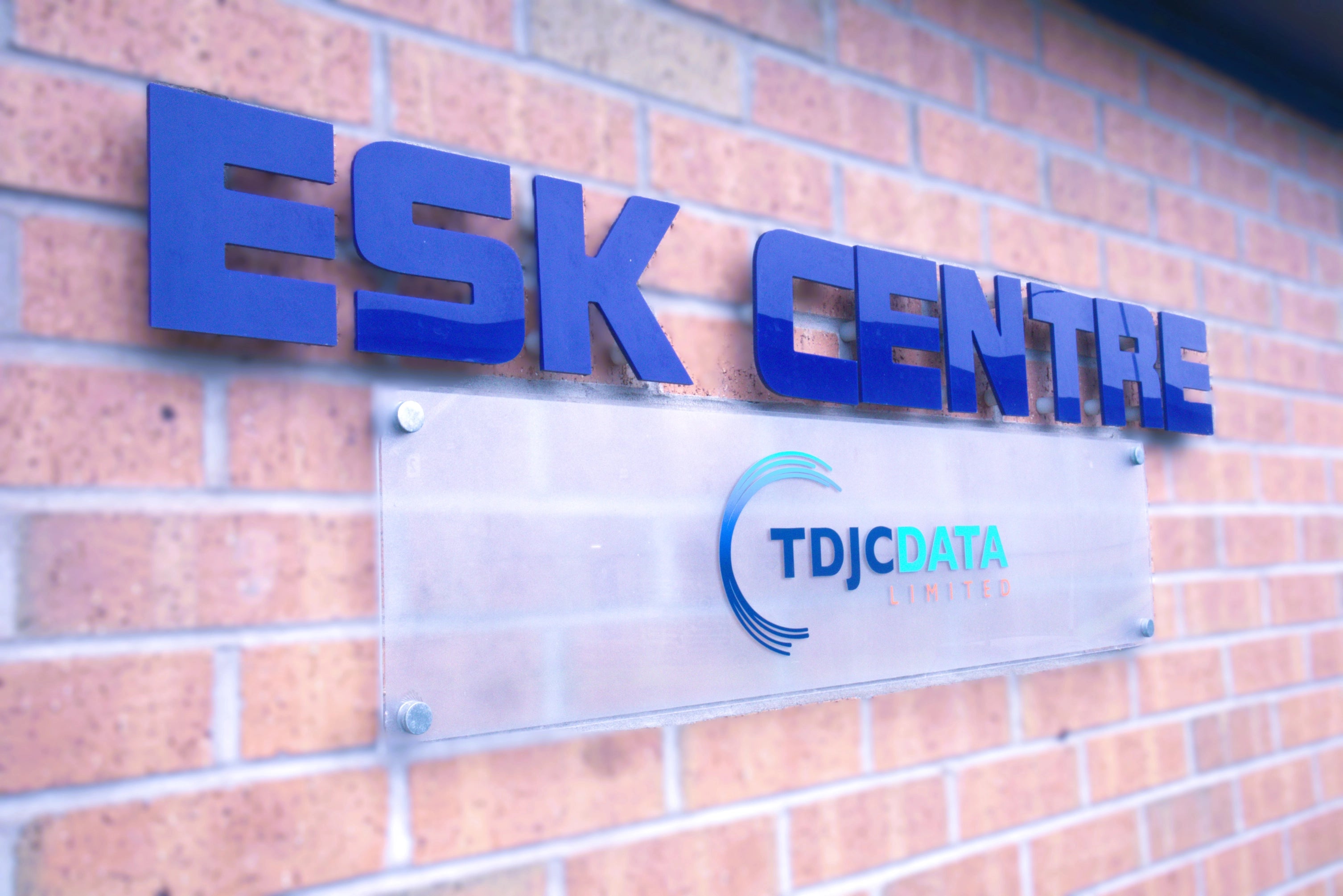 ESK Centre building sign